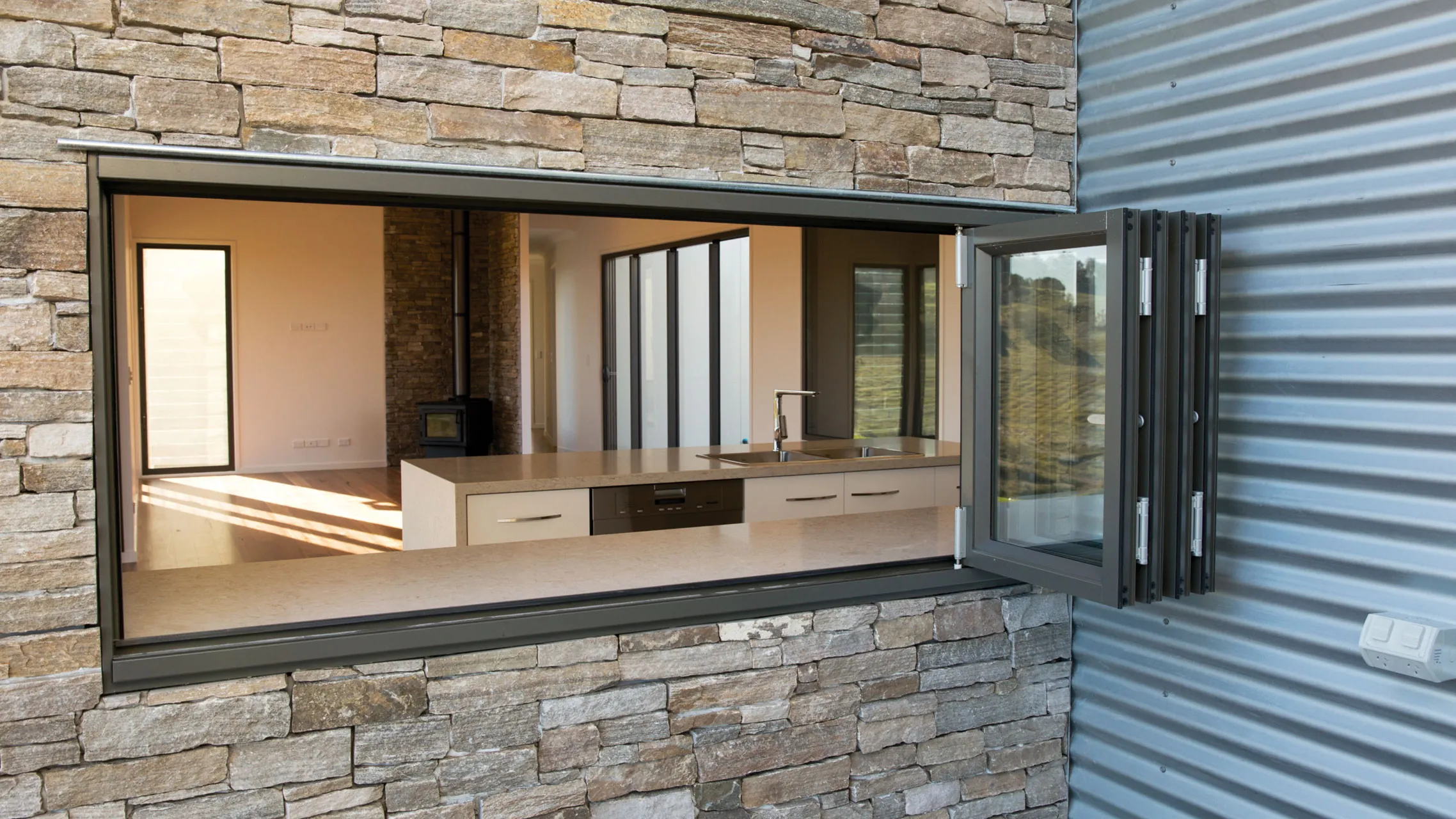 Bifold Kitchen Window
